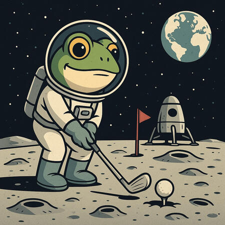 GOLFING!!! That's it... I'm Calling ELON..